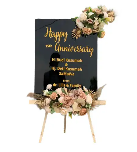 Papan Bunga Akrilik Cilograng